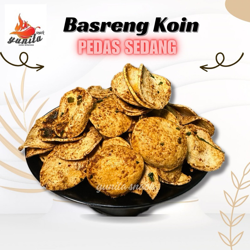 

Cemal Cemil Makyus Keripik Basreng Daun Jeruk Keripik Koin Basreng 1 Kg