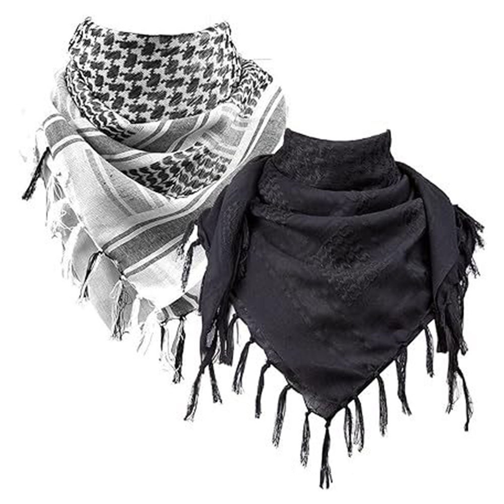 Tactical Desert Arab Scarf Keffiyeh Shemagh Skull Camo Army Military Shawl Neck Cover Head Wrap For