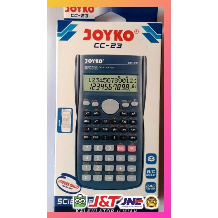 

Kalkulator Scientific Joyko Cc-23