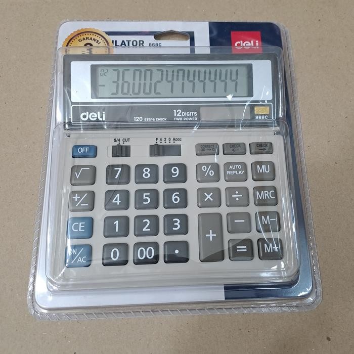 

Kalkulator Deli 12Digit 868C