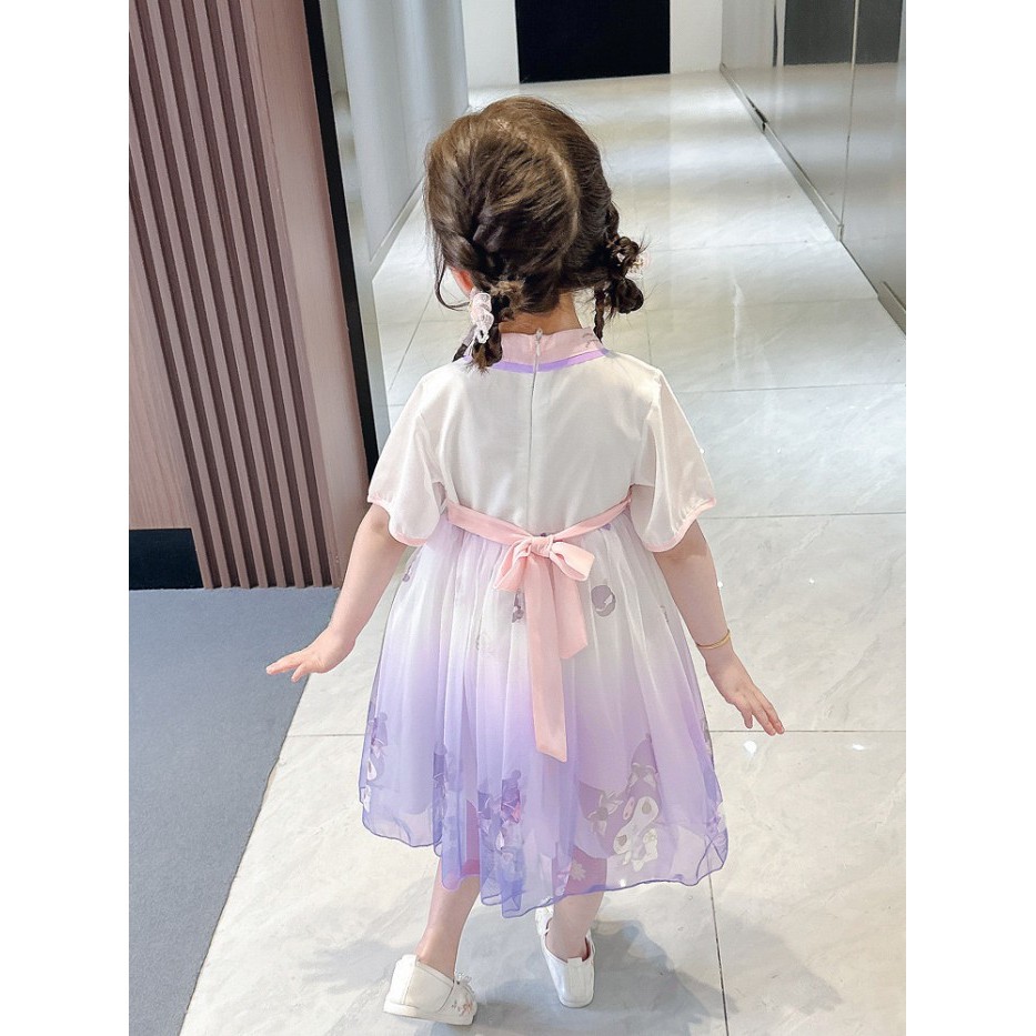 Baju Gaun Dress Kuromi Rok Tutu Kostum Anak Perempuan Hanfu Cina Hanbok Pesta Hanfu Best Seller