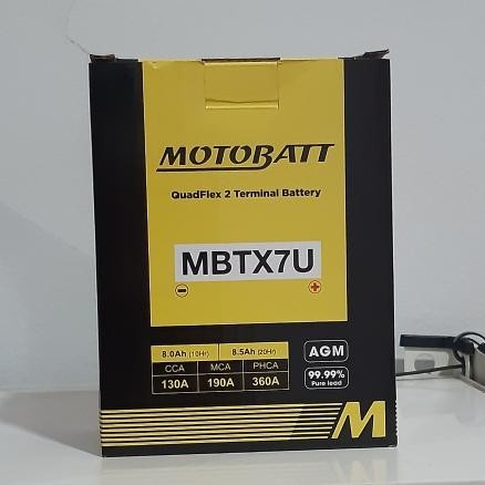 Aki Motor Honda Cbr 250Cc, Kawasaki Klx 250 Motobatt Mbtx7U Aki Kering