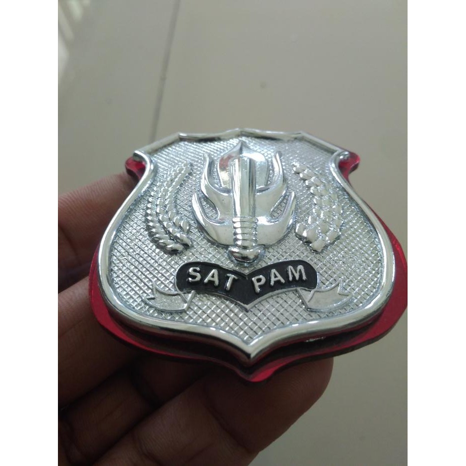 Ready Pin Cor Kewenangan Satpam/Wing Satpam Baru Original