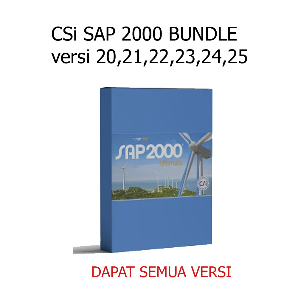 Software Csi Sap2000 Ultimate Bundle Semua Versi Full Version Lifetime