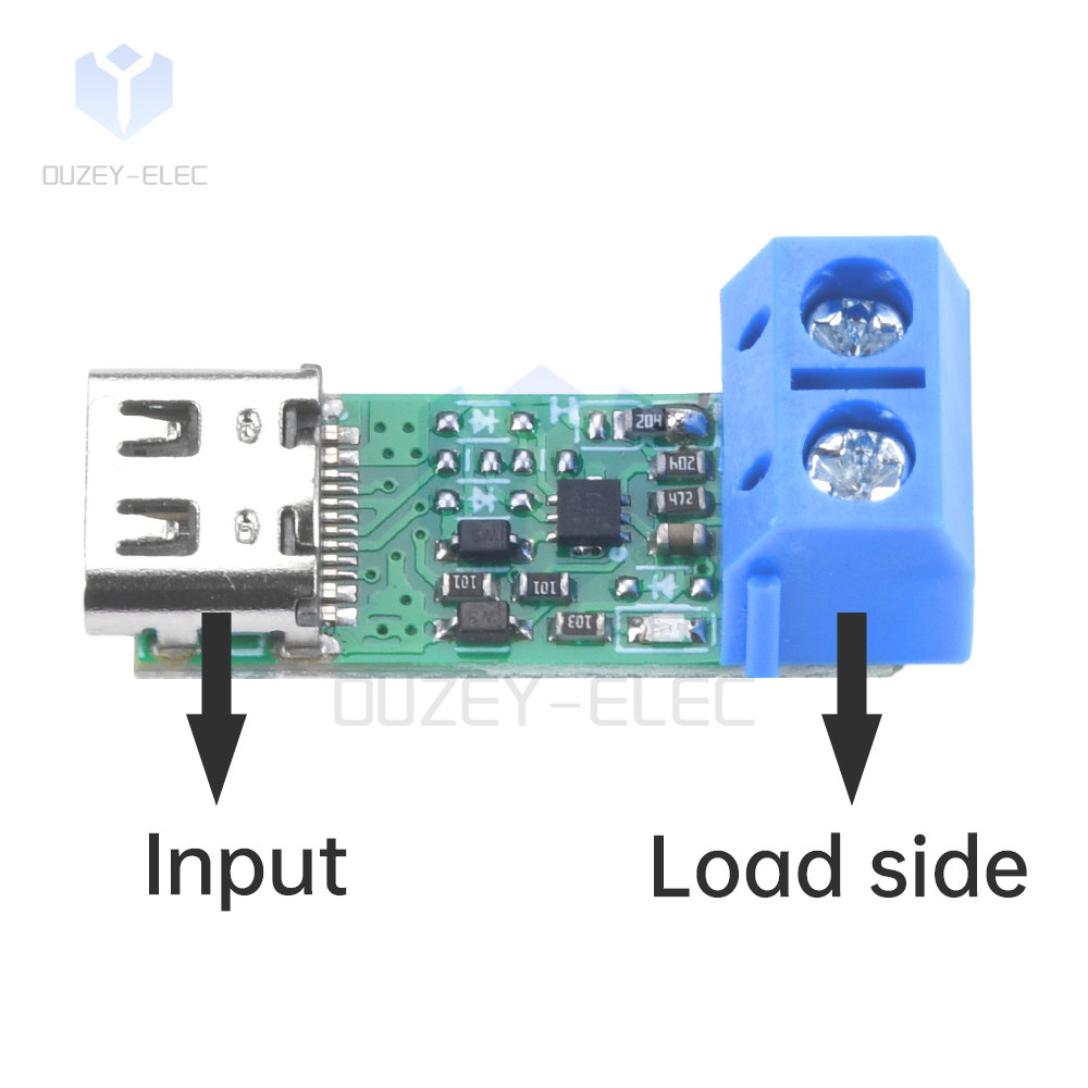 28V/36V/48V Fast Charge Trigger Board Module PD/QC Decoy Board Fast Charging Test Trigger Type-C PD 