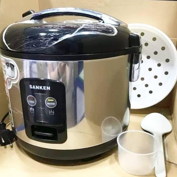 Pixora- MAGIC COM SANKEN 2 LITER / 1,8 L SJ1999M RICE COOKER SANKEN STAINLESS
