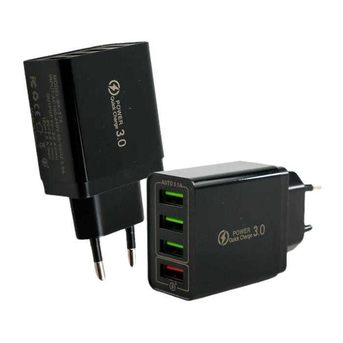 Genggam- Charger Usb Fast Charging 3.0 4 Port 48 Watt- Olaf