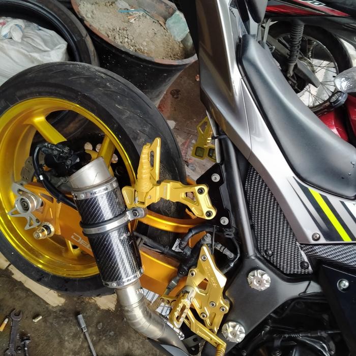 Footstep Ninja 250Fi Footstep Ninja 250 Karbu Injakan Belakang Ninja