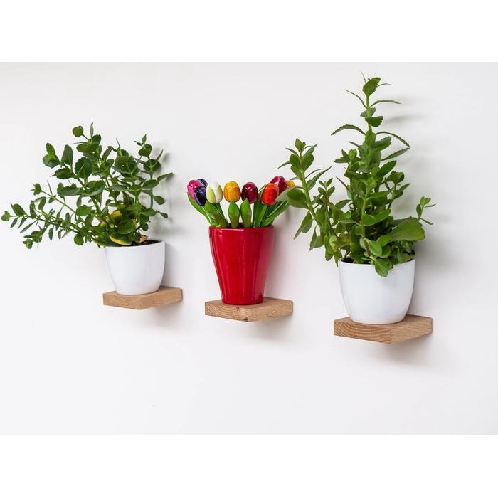 utamajaya- Rak Ambalan Mini / Floating Shelf / Rak Dinding Mini/ Rak Pot Dinding