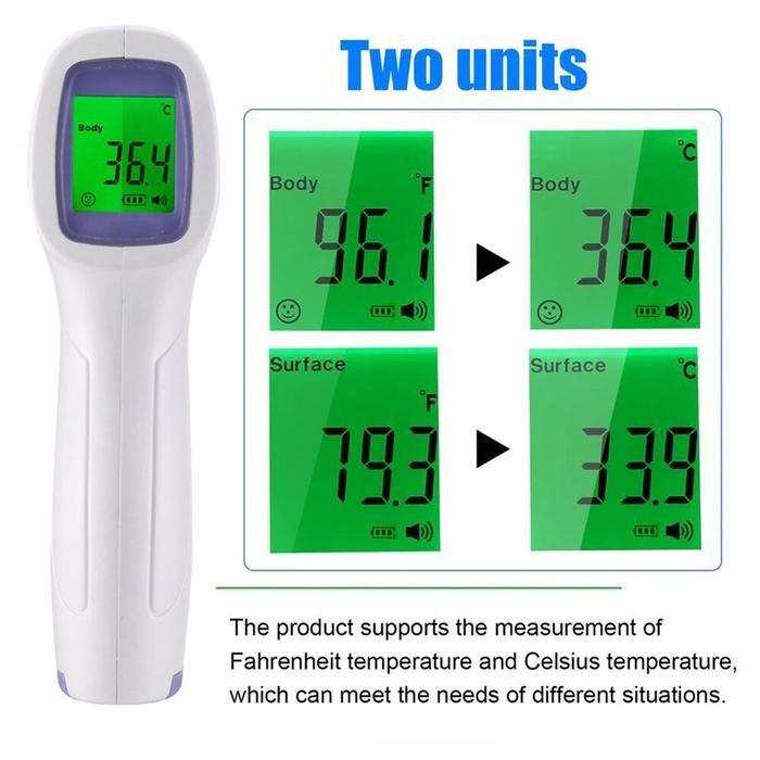Terbaru..!! Digital Infrared Body Thermometer Temperature Gun Suhu Tubuh It-122