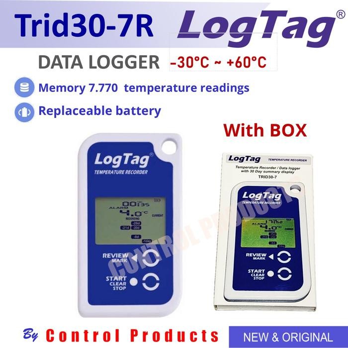 Masih Ada. Data Logger Logtag Trid30-7R / Pengukur Suhu Termometer Kulkas Vaksin