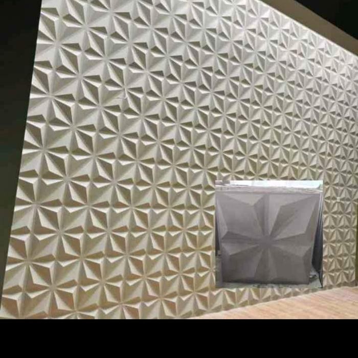 Paling Murah. Wall Panel 3D Beton,Bata Tempel Dinding(5050)Ornamen Dekorasi Dinding