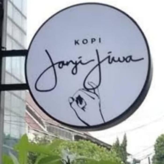 New.. Neon Box Bulat 60Cm