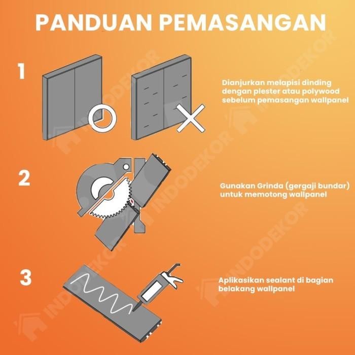 Baru.. Wood Panel Wpc / Wall Panel Pvc / Panel Dinding Kayu [Khusus Bandung]