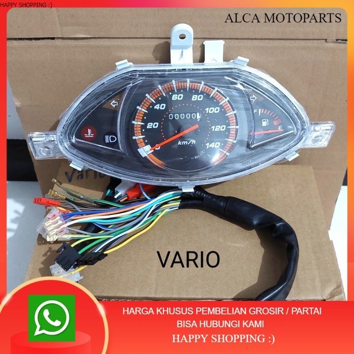 PREMIUM SPIDO SPEEDO METER SPEEDOMETER MOTOR VARIO KARBU OLD LAMA TERMURAH