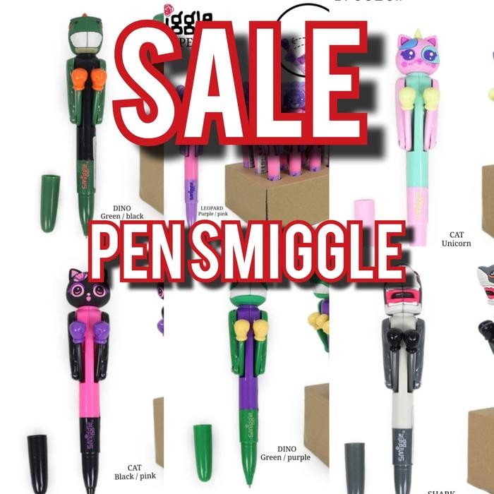 

PROMO..!! ALAT TULIS PEN SMIGGLE BOXING PEN