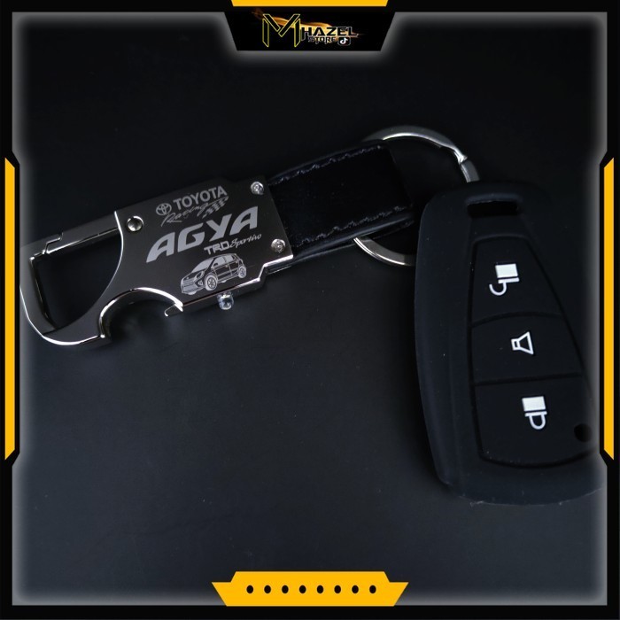 PREMIUM Gantungan kunci mobil Toyota Agya
