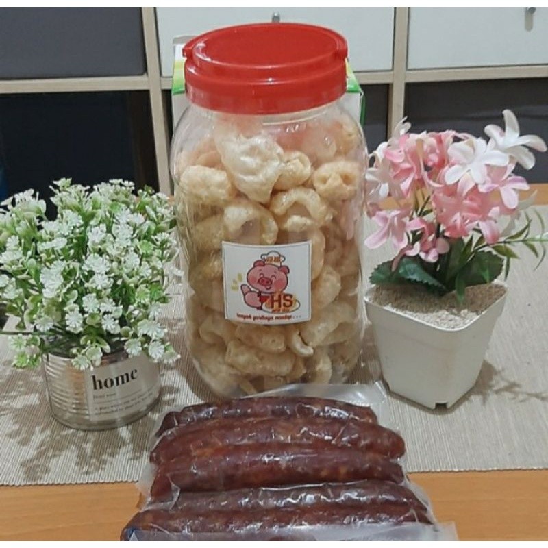 

kerupuk kulit babi HS kwalitas premium uk.2liter dan 3liter.