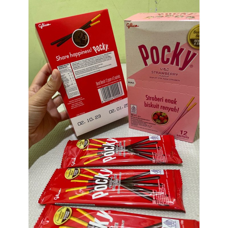 

Glico Pocky SACHET Perpak Isi 12 Pcs