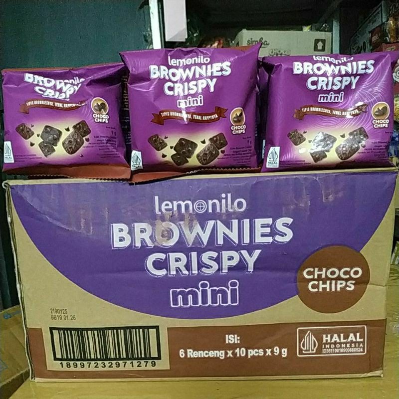 

Lemonilo Brownies Crispy Mini Isi 10pcs