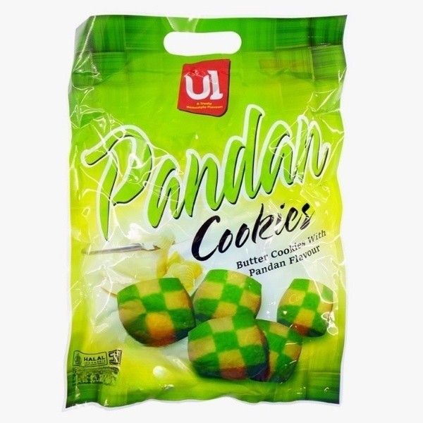 

[ BERKAH ] U1 Cookies Halal 300gr Yam Cookie Peanut Cookie Green Peas Cookie Chocolate Pandan Cheese