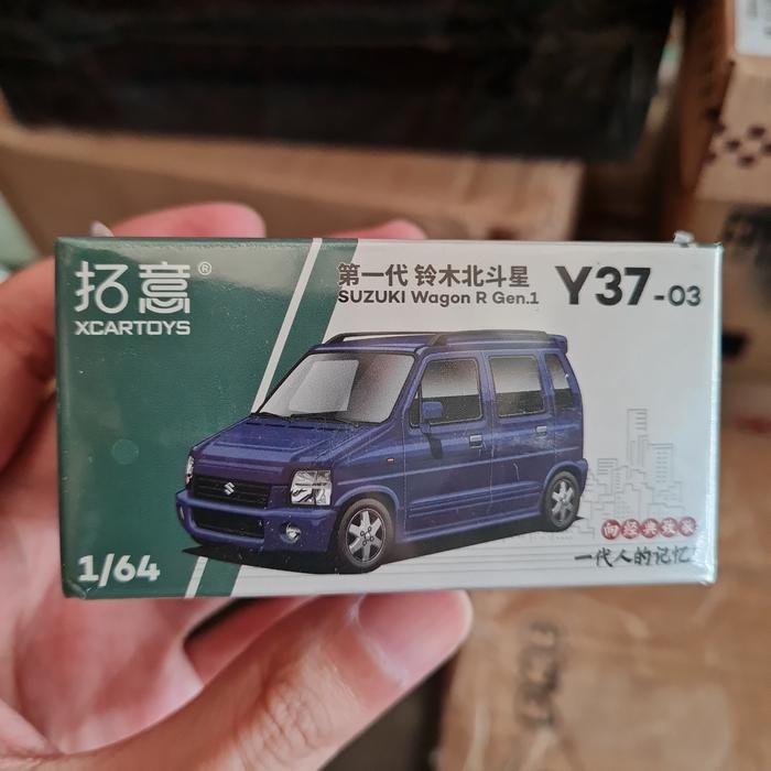 XcarToys Suzuki Wagon R Gen 1 Blue diecast miniscale suzuki Karimun