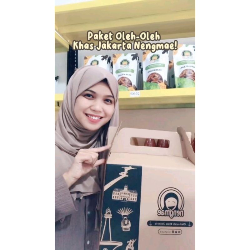 

PAKET HEMAT OLEH-OLEH JAKARTA (3 VARIAN) - FREE PLASTIK KECE