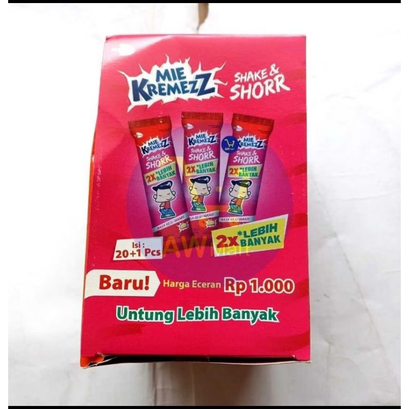 

Mie KremezZ Shake @ Shorr 16 gr x 21 Pcs