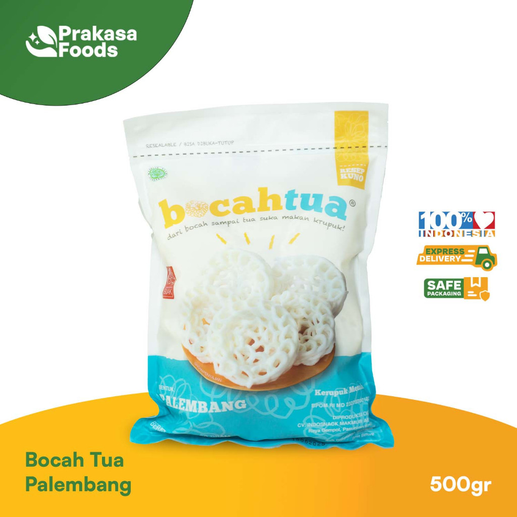 

Bocah Tua Kerupuk Palembang Original 500gr