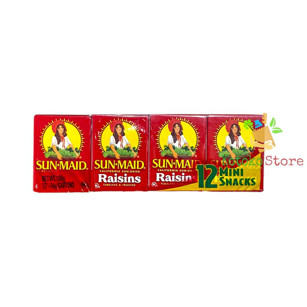 

Kismis SunMaid Raisins [Isi 12 x 14gr]