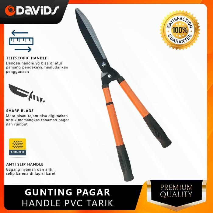 Gunting Rumput Taman Kebun Besar Pemotong Super Tajam Ranting Dahan