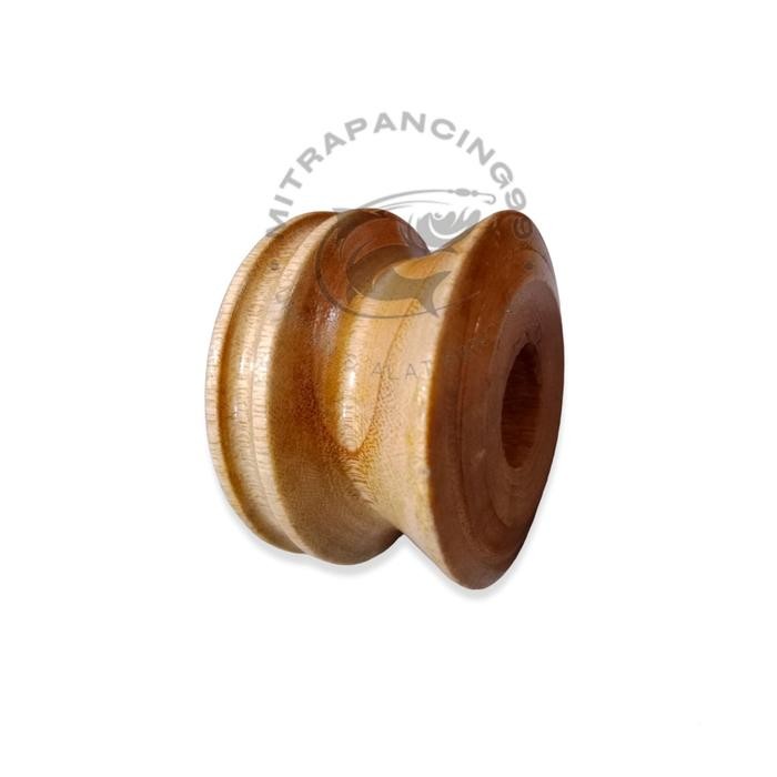 Gulungan Senar Pancing Bahan Kayu - Golongan Tali Pancing *