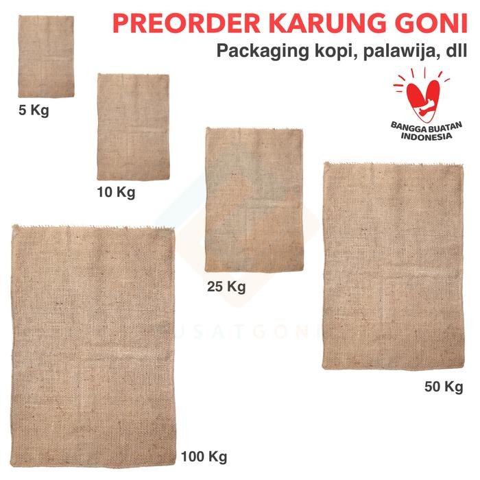 JooNE- Karung goni baru - packaging karung goni - karung kopi - karung goni