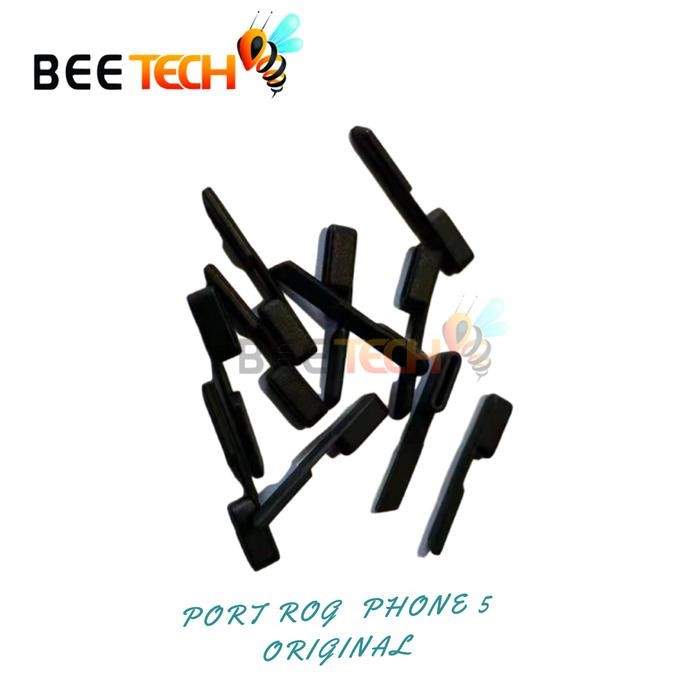 Mutu- Tutup Port Charger Samping Rog Phone 5 Rog Phone 5 Karet Penutup Rog 5