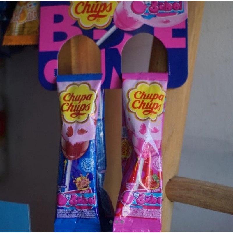 

CHUPA CUPS GUMM FILLS LOLIPOP 1 PAK ISI 24 PCS