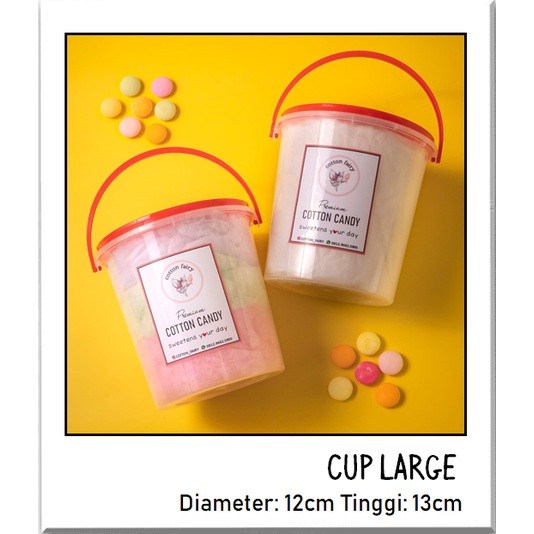 

Gulali Cup Besar [Cotton Candy by Cotton Fairy]