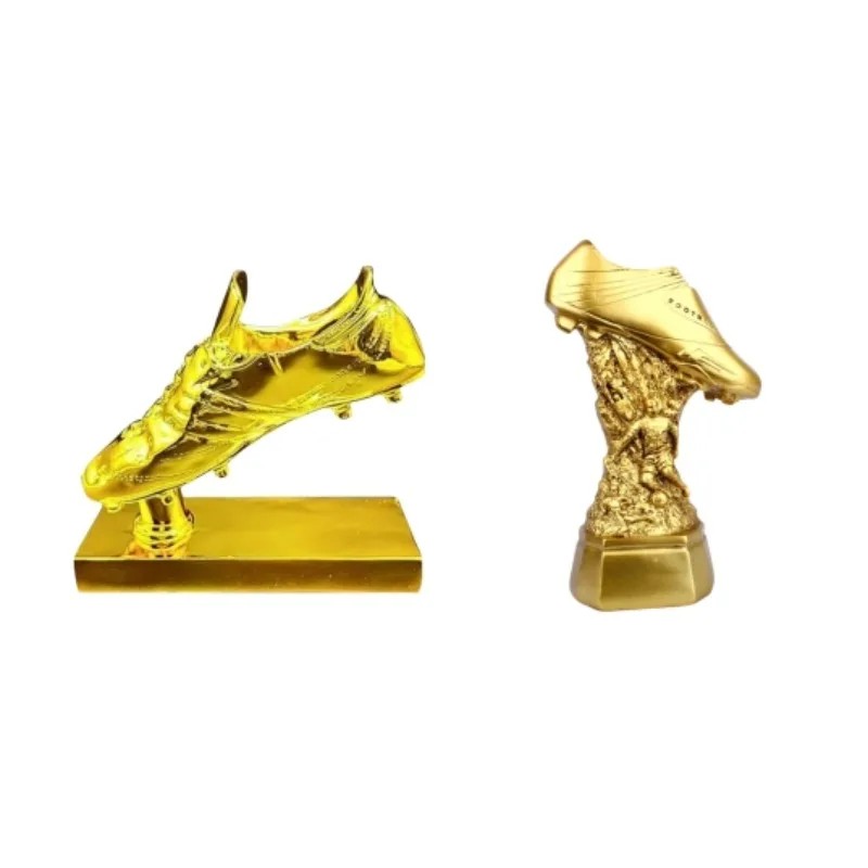 BEST European Football Golden Sneakers Trophy Excellent Player Award Resin Crafts Football Shoe Awar
