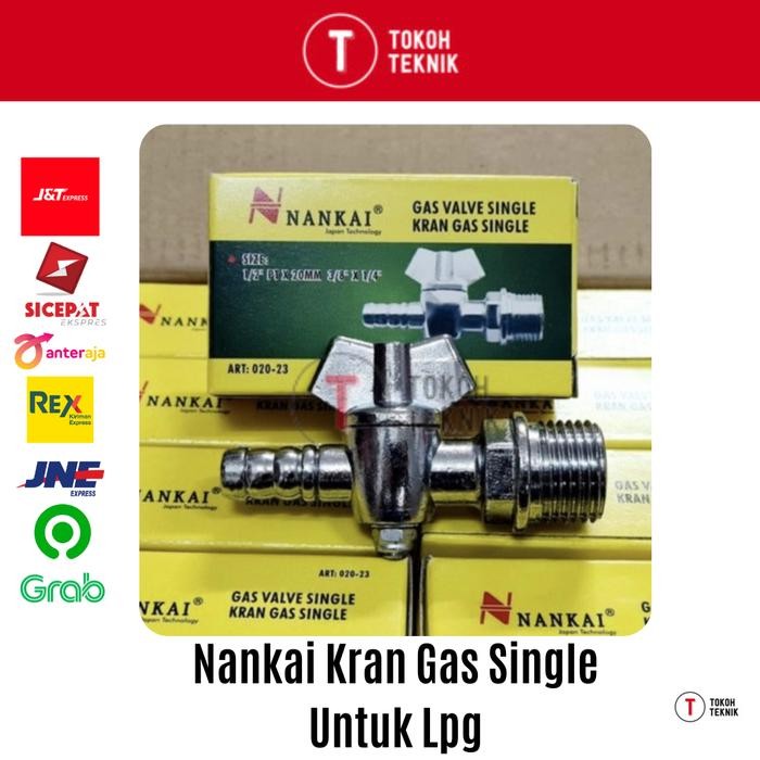 BnYkPilih- Nankai Kran Gas Single Untuk Lpg