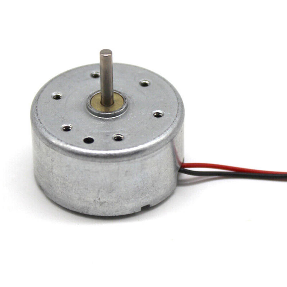 BEST 1x RF-300CA RC-300 DC 3V 5V 6V 10300RPM Mini 24mm Round Electric Motor 2mm Shaft  Motor Accesso