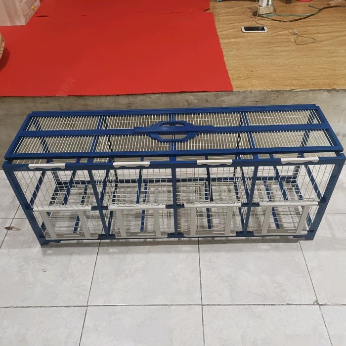 DONGDANG 8 PINTU SEMI JUMBO bahan kayu jati fiber dirancang khusus untuk merpati