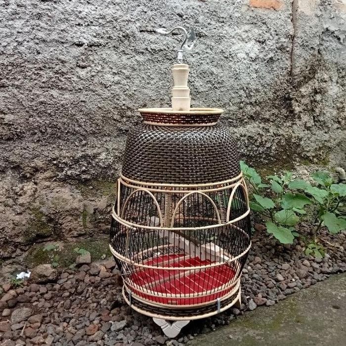 Kandang Burung Perkutut Rotan Murah