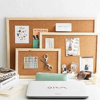 

Ready- Cork Board /Message Board / Vision Board / Mading Kamar / Pin Board / Decorative Board With