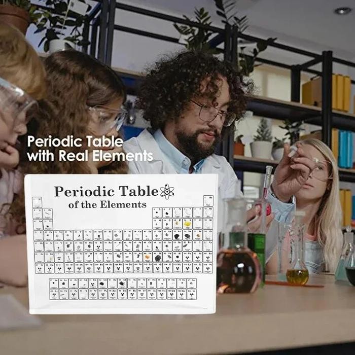 

Ready- Untuk Unsur Kimia Mengajar 83Butir Periodic Table Ornamen Meja Periodik Kristal Akrilik