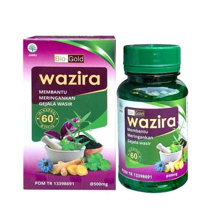 OBRAL Kapsul Obat Wasir Ambeien Wazira Herbal Original BPOM FA430