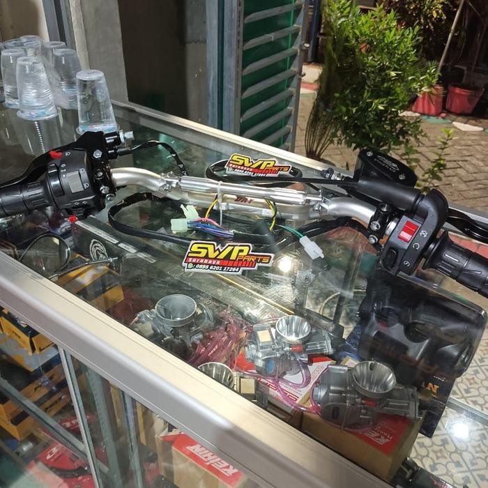 Paket Stang Stir Day Copy Daytona Set Gas Ksr Holder Vixion Master Mos