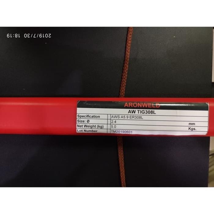 New Kawat Las Stainless Tig Argon 308/308L 2.4Mm Aronweld