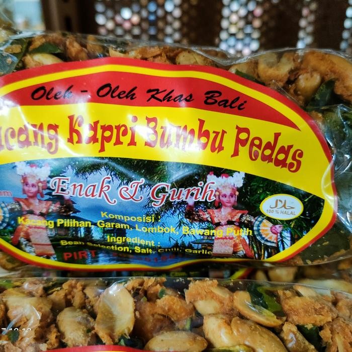 

KACANG KAPRI BUMBU PEDAS DAUN JERUK ENAK DAN GURIH OLEH OLEH KHAS BALI