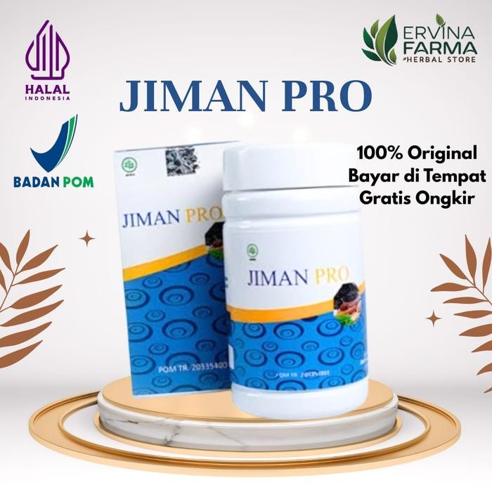 PROMO SPECIAL Jiman Pro Kapsul Herbal Obat Jiman Pro Mengobati Penyakit Asli BPOM ZJ75