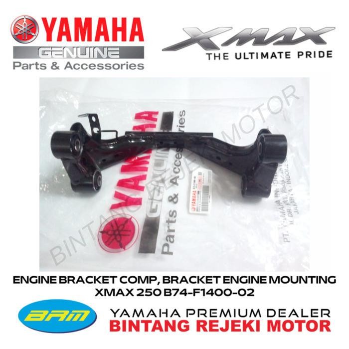 PREMIUM ENGINE BRACKET COMP, BRACKET ENGINE MOOUNTING XMAX 250 B74-F1400-02