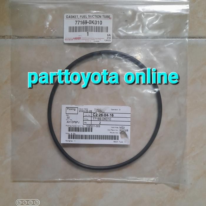 PREMIUM karet tutup tangki seal tutup tangki bensin solar inova fortuner hilux ori